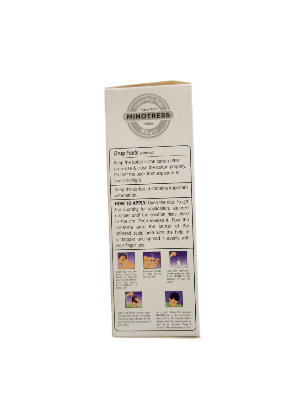 Minotress 10% hair Solution, 60ml