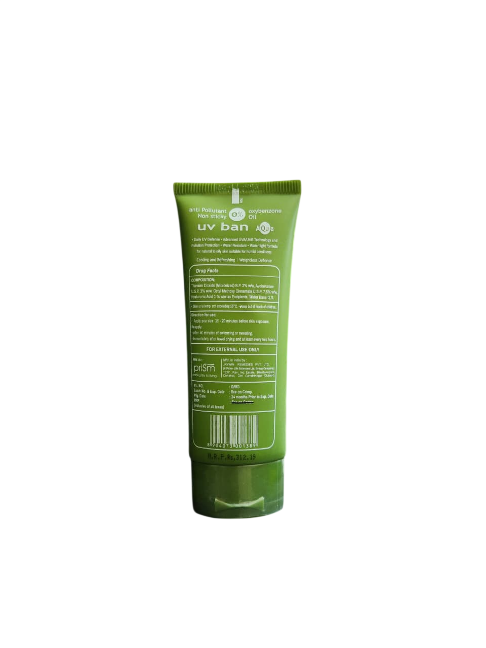 UV Ban Aqua Rich SPF 50+, 50gm
