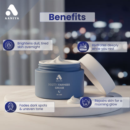 AANYA Night Fairness Cream, 50gm
