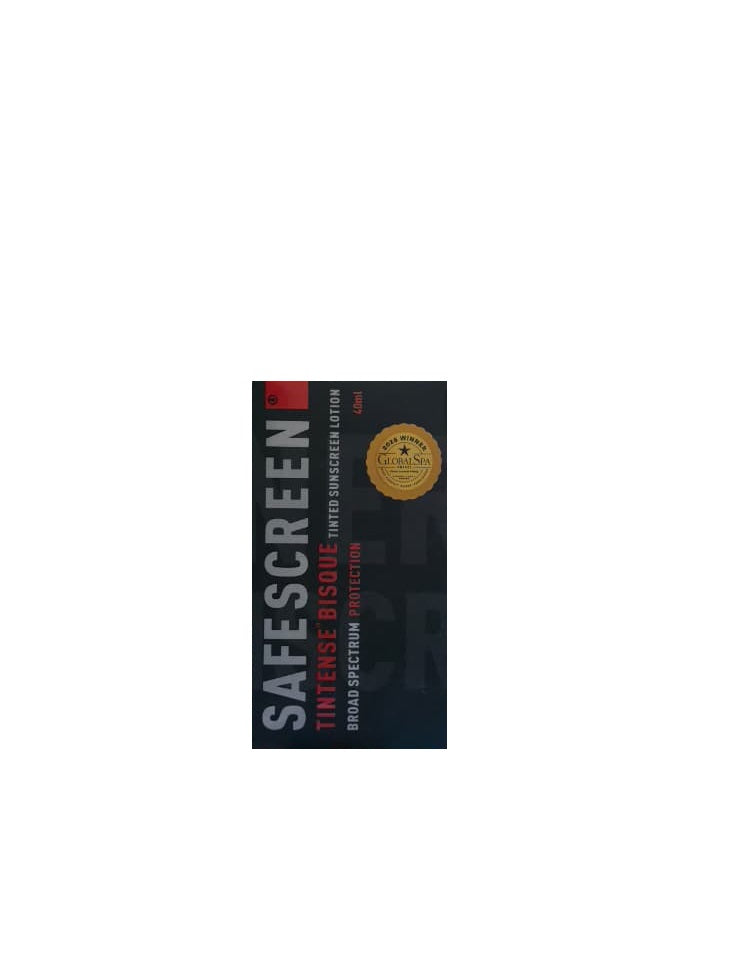 Chosen Safescreen Tintense Bisque Tinted Sunscreen Lotion SPF 40+ PA++++ 40ml