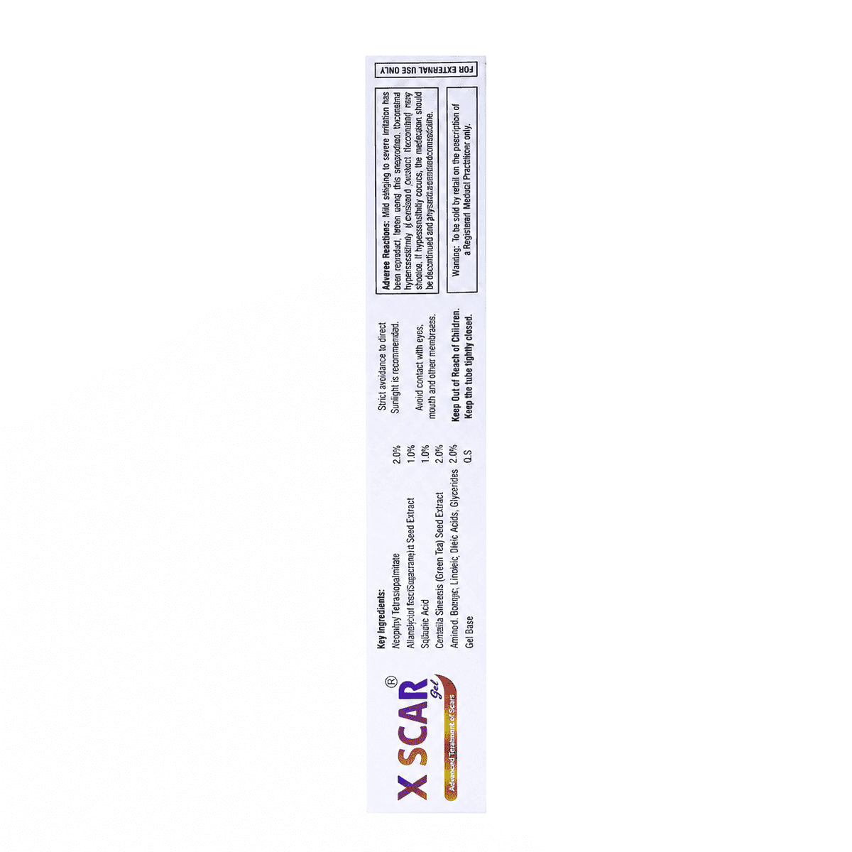 X Scar Gel 15gm