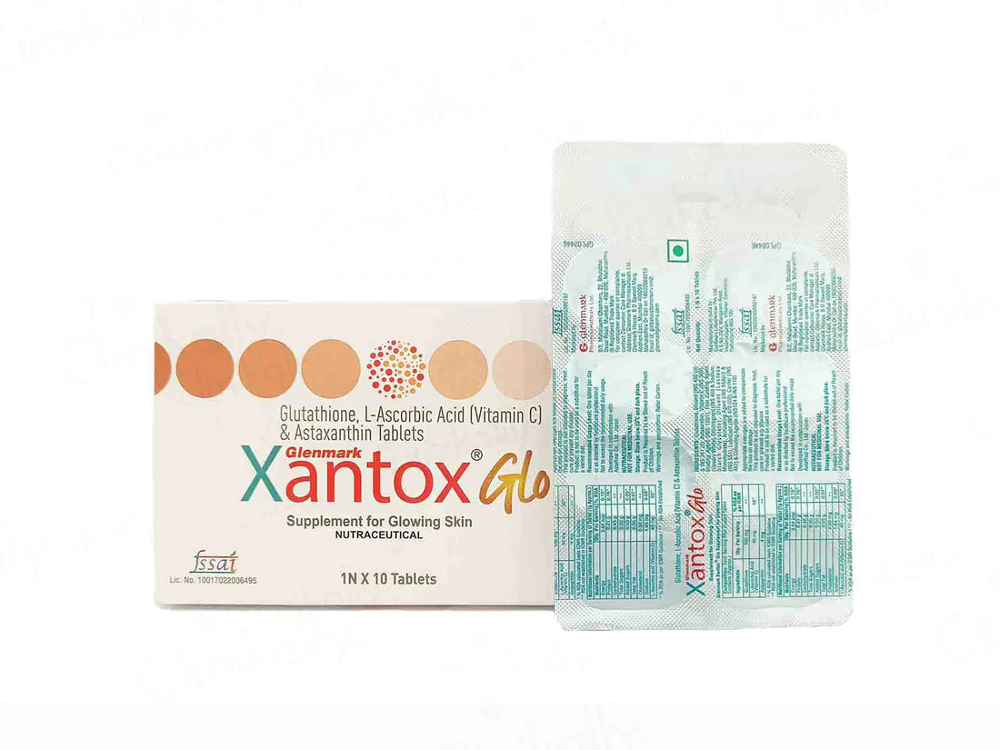 Xantox Glo Tablet 1 Strip of 10 tab