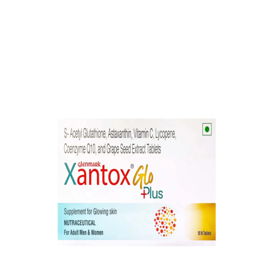 Xantox Glo Plus Tablet 1 Strip of 10 tab