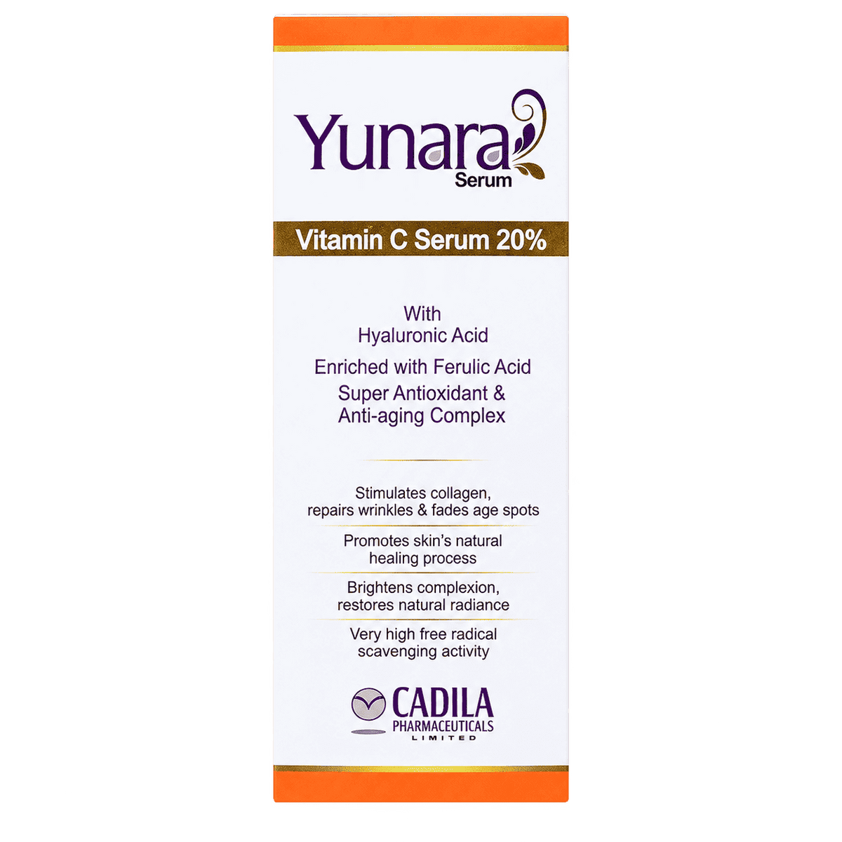Yunara Vitamin C 20% Face Serum, 30ml