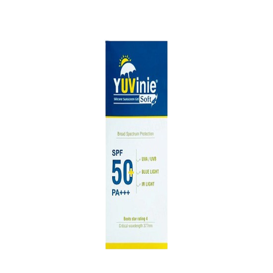Yuvinie Soft Silicone Sunscreen SPF 50+ PA +++ 50gm