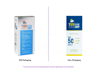 Yuvinie Soft Silicone Sunscreen Gel SPF 50+ PA +++ 50gm