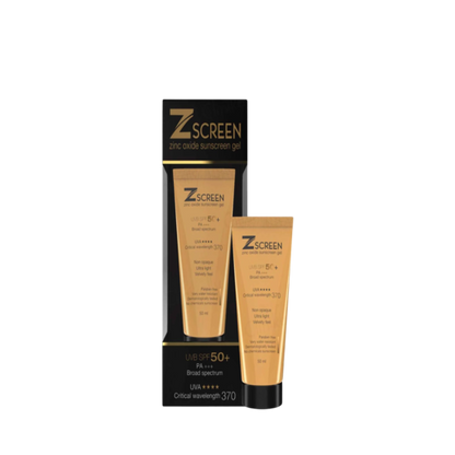 Z Screen Zinc Oxide Sunscreen Gel SPF 50+ PA+++ 50ml