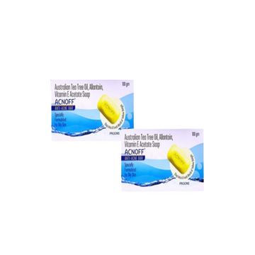 Acnoff Anti-Acne Bar 100gm Pack of 2