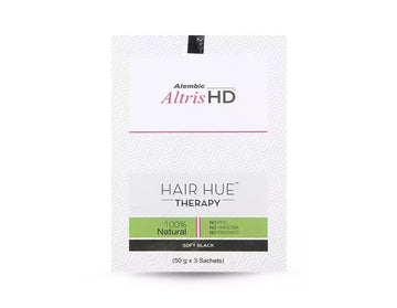 Altris HD Hair Hue Therapy (Soft Black) (50GM) ( 1 PACKET of 3 Sachets)