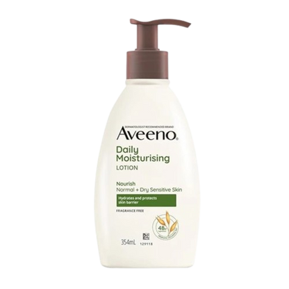 Aveeno Daily Moisturizing Lotion 354ml for dry and sensitive skin with 48 hour hydration