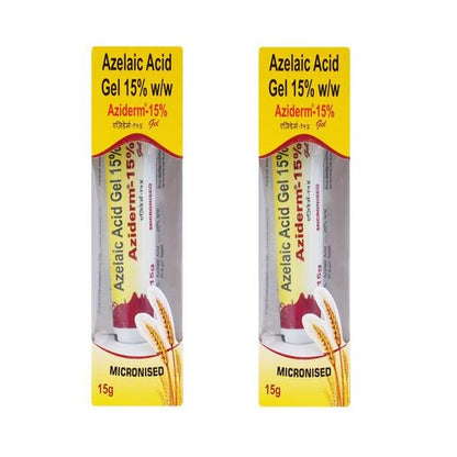 Aziderm 15% Gel, 15gm