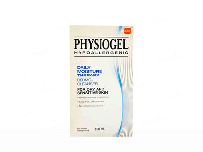 Physiogel Hypoallergenic Daily Moisture Therapy Dermo-Cleanser For Dry & Sensitive Skin, 150ml