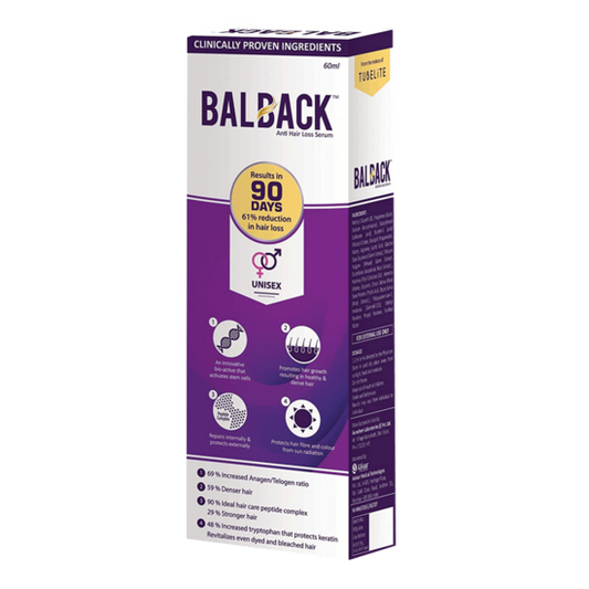 Balback Anti Hair loss Serum for Unisex, 60ml