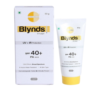 Blynds SPF 40+ PA+++ Emulgel, 50GM