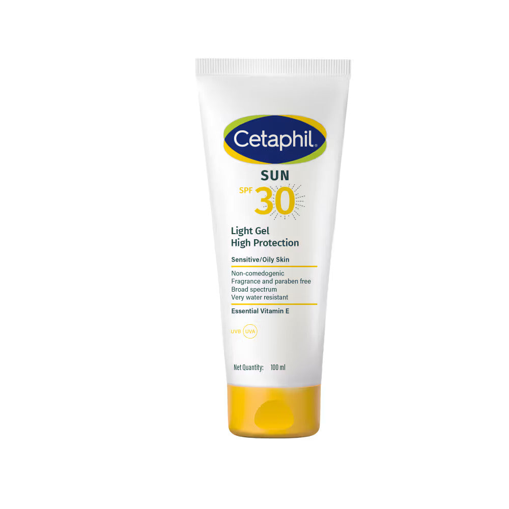 Cetaphil Sun Light High Protection Sunscreen Gel | SPF 30, 100 ml