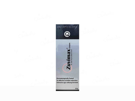 Zuvimax 0.2% Pure Retinol Cream, 20gm