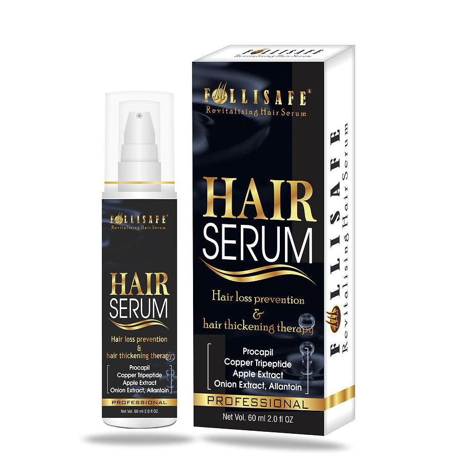 Follisafe Hair Regrowth Serum Procapil Copper tripeptides & Apple Stem cell, 60ml