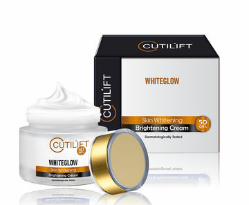 Cutilift WhiteGlow Cream Alpha Arbutin cream Skin Lightening Glowing Face Cream, 50gm