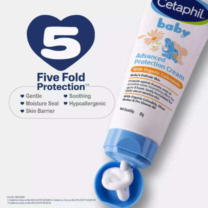 Cetaphil Baby Advanced Protection Cream With Organic Calendula, 85gm