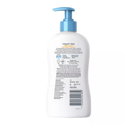 Cetaphil Baby Daily Lotion With Organic Calendula, 400ml