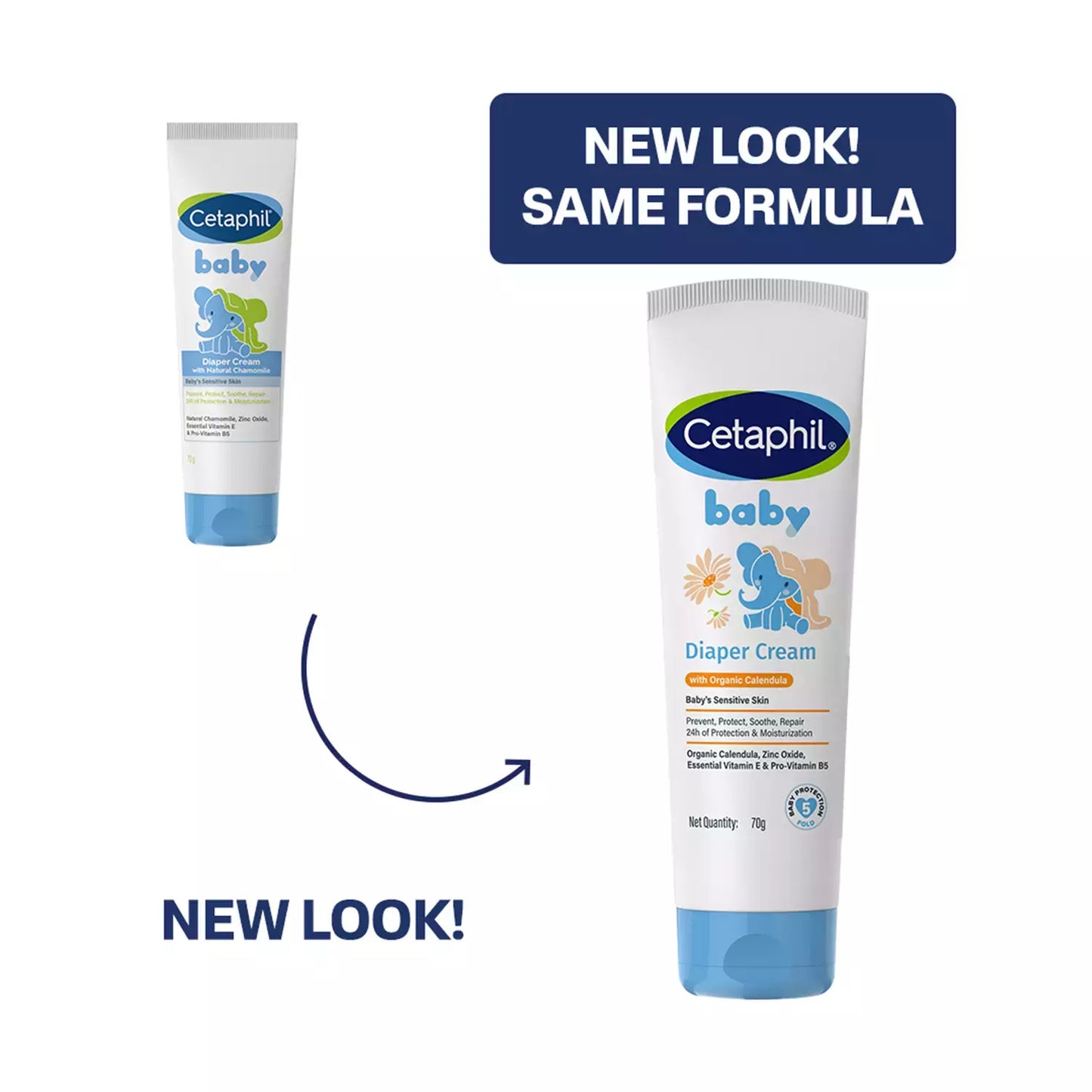 Cetaphil Baby Diaper Cream With Organic Calendula, 70gm