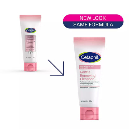 Cetaphil Bright Healthy Radiance Gentle Renewing Cleanser, 100gm