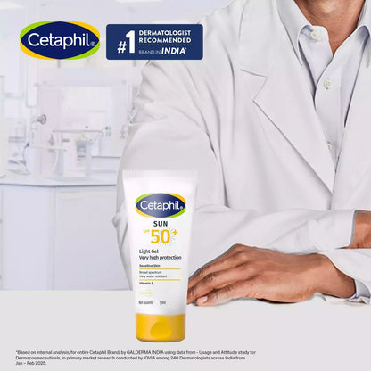 Cetaphil Sun SPF 50 Light Gel - Sensitive Skin 50 ml
