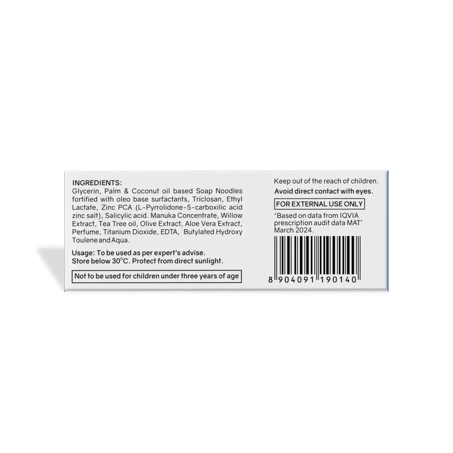 D Acne Soap