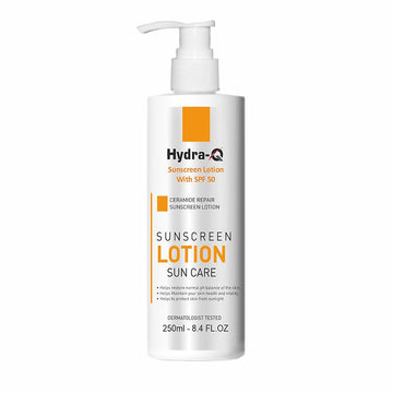 Hydra Q Sunscreen Lotion SPF 50 with Ceramide Repair, 250ml
