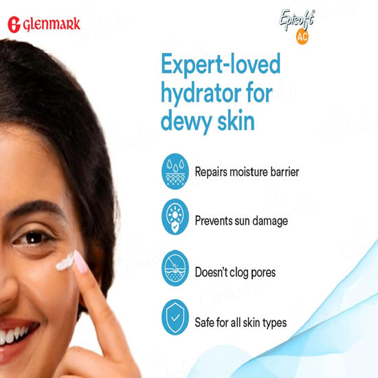 Episoft AC Moisturiser with Sunscreen SPF 30,