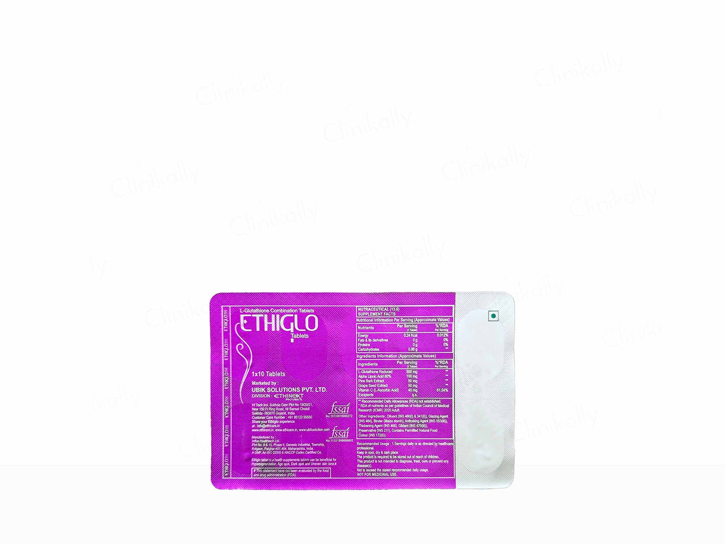 Ethiglo Tablet 10Tab