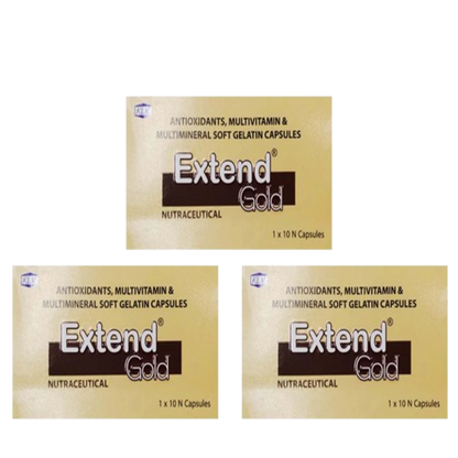 Extend Gold Soft Gelatin Capsule 3 x 10 Tab