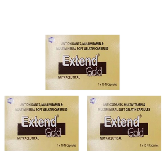 Extend Gold Soft Gelatin Capsule 3 x 10 Tab
