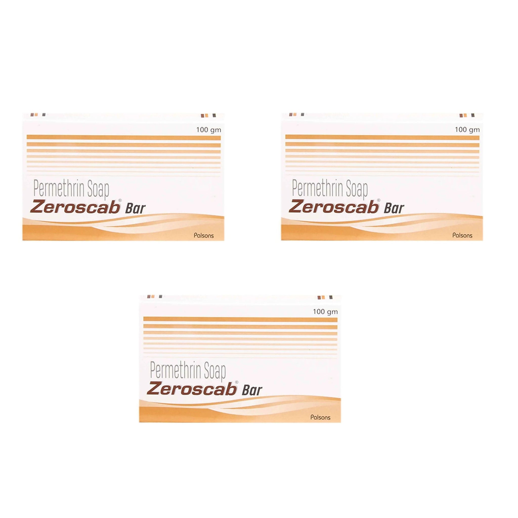 Zeroscab Bar 100gm, PACK OF 3