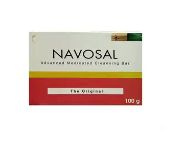 Navosal Advanced Medicated Cleansing BAR  ( 100 GM ) (PACK OF 3)