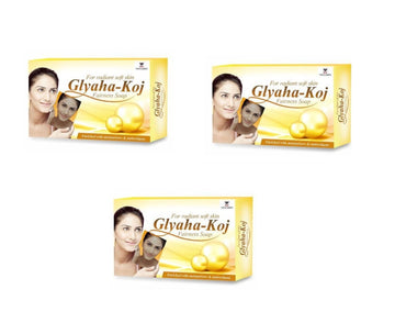 Glyaha-Koj Fairness Soap (75GM) (PACK OF 3)