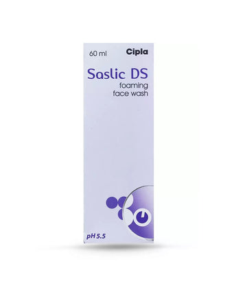 Saslic DS Foaming Face Wash, (60 ml)