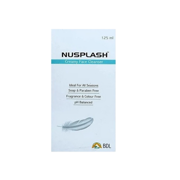 Nusplash Creamy Face Cleanser, 125ml
