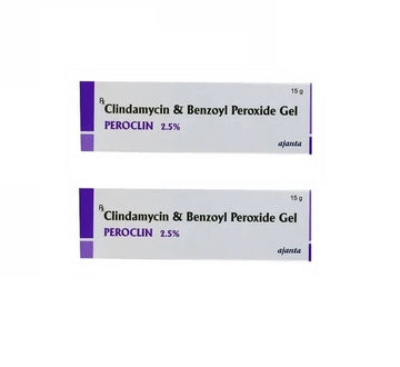 Peroclin 2.5% Gel ( 15 g ) (PACK OF 2)
