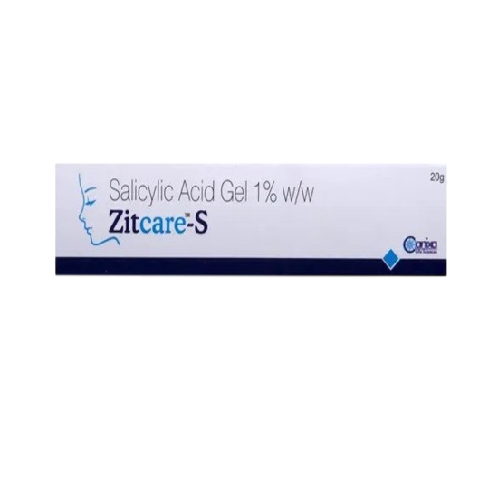 Zitcare S 1% Gel 20gm, pack of 2