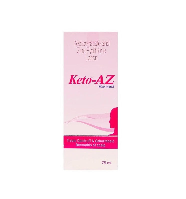 Keto-AZ Hair Wash 75ml,  PACK OF 2