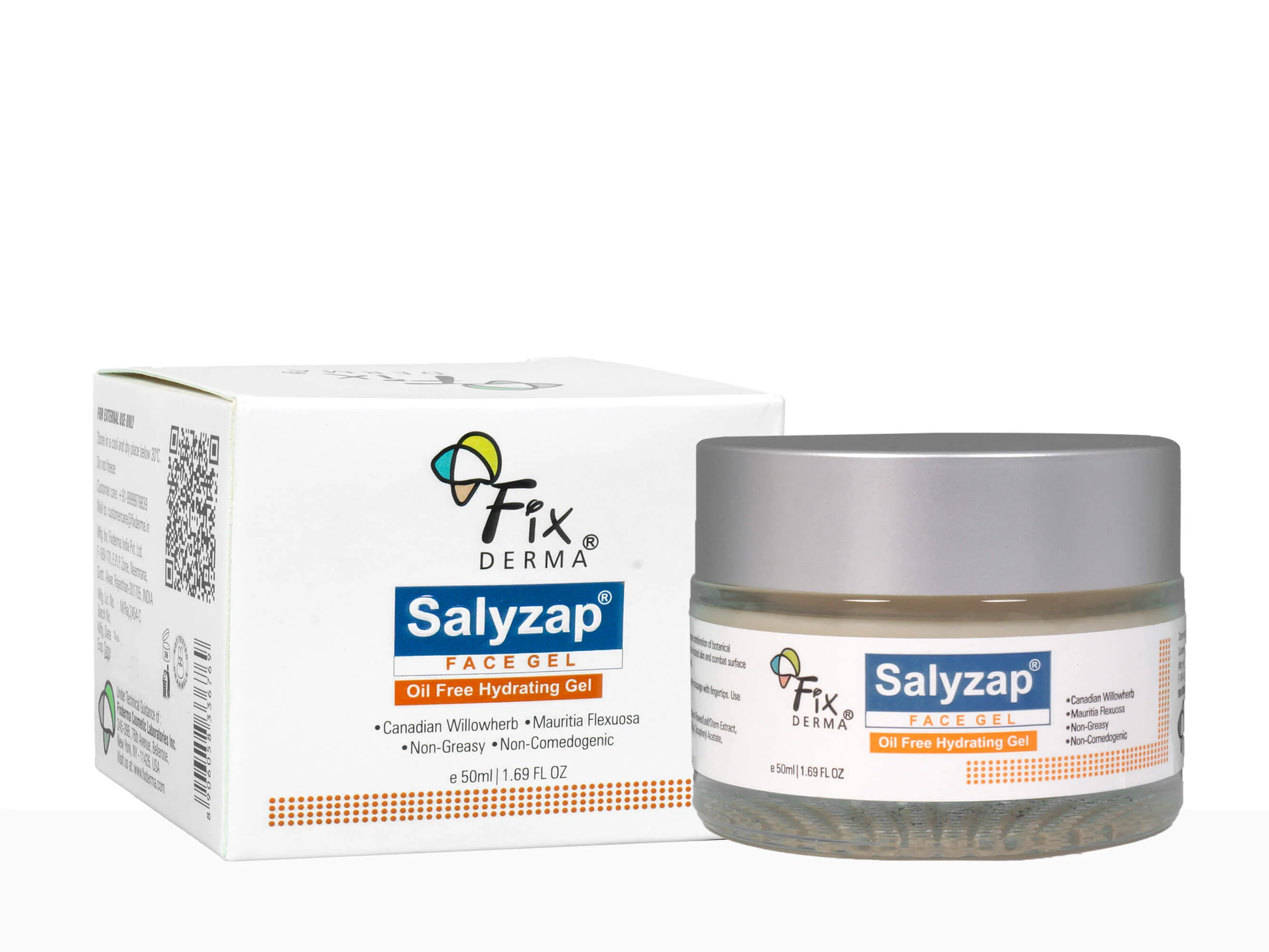 Salyzap Face gel Oil free hydrating gel, 50ML