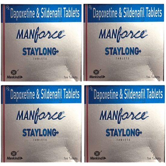 Manforce Stay Long Tablet 1 x 4 Tab Pack of 4