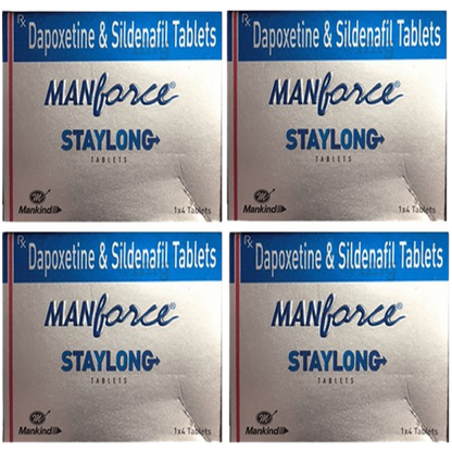 Manforce Stay Long Tablet 1 x 4 Tab Pack of 4
