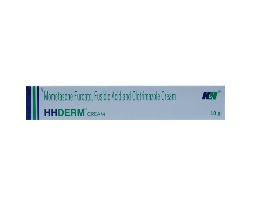 HHderm Cream, 10gm Pack of 2