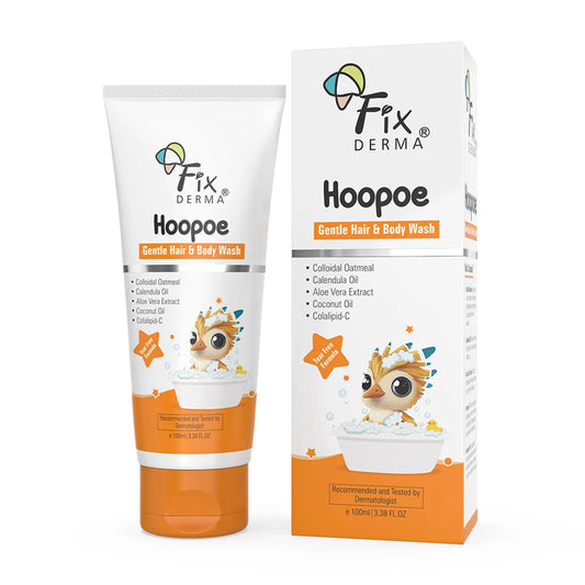 Fix Derma Hoopoe Gentle Hair & Body Wash, 100ml