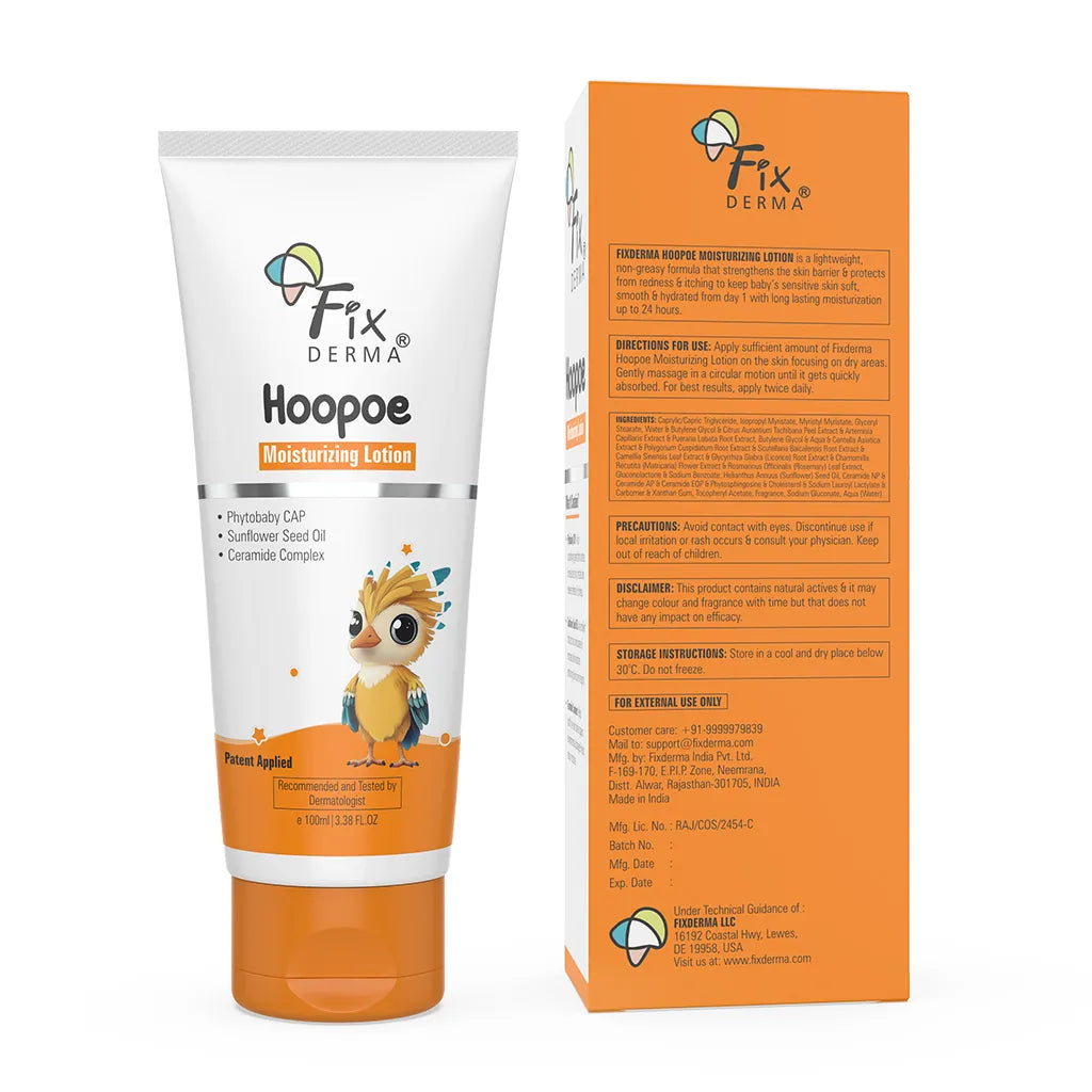 Fix Derma Hoopoe Moisturizing Lotion, 100ml