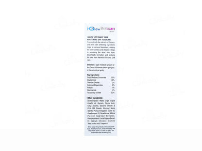 I-Glow Lite Daily Skin Whitening Cream SPF 16, 50gm
