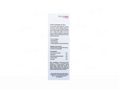 I Glow Lite SPF 42 Sunscreen Gel 60ml