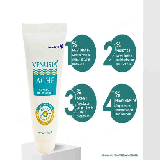 Venusia Acne Control Moisturizer 75gm